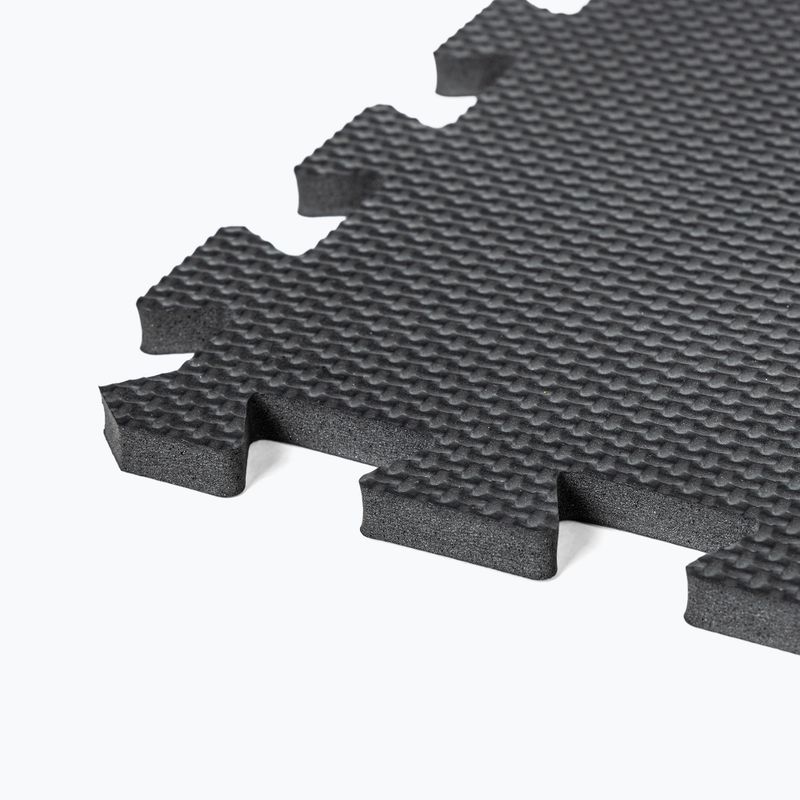 XTREXO Schutzmatte Puzzle 6 Teile schwarz 10