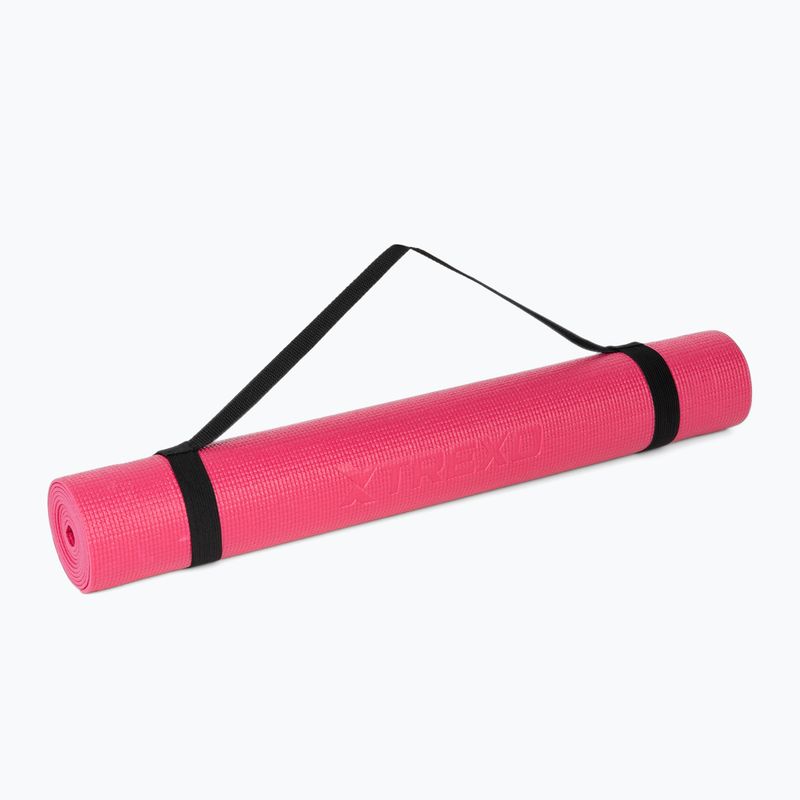 Fitnessmatte XTREXO TRX-MJN001-PN 4 mm Rosa 5