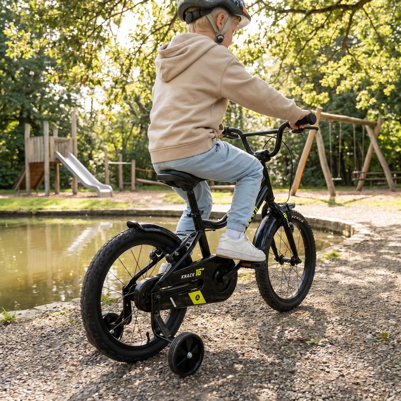 Kinderfahrrad ATTABO KNACK 16" schwarz 5