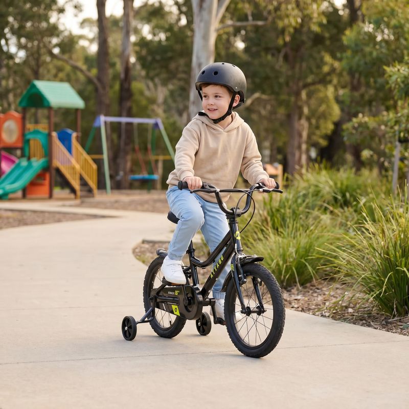 Kinderfahrrad ATTABO KNACK 16" schwarz 6