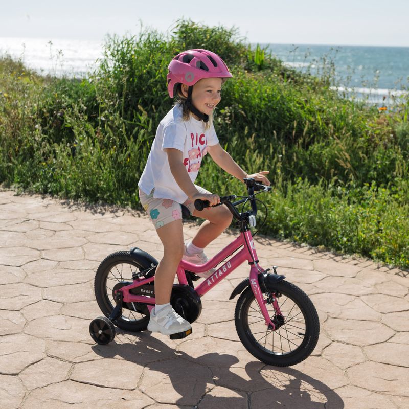 Kinderfahrrad ATTABO KNACK 14" rosa 10