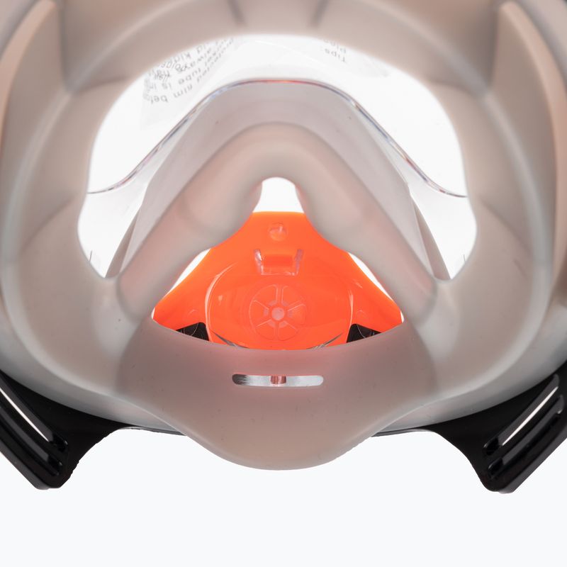 Kinder-Vollgesichtsmaske zum Schnorcheln AQUASTIC KAI Jr orange 5