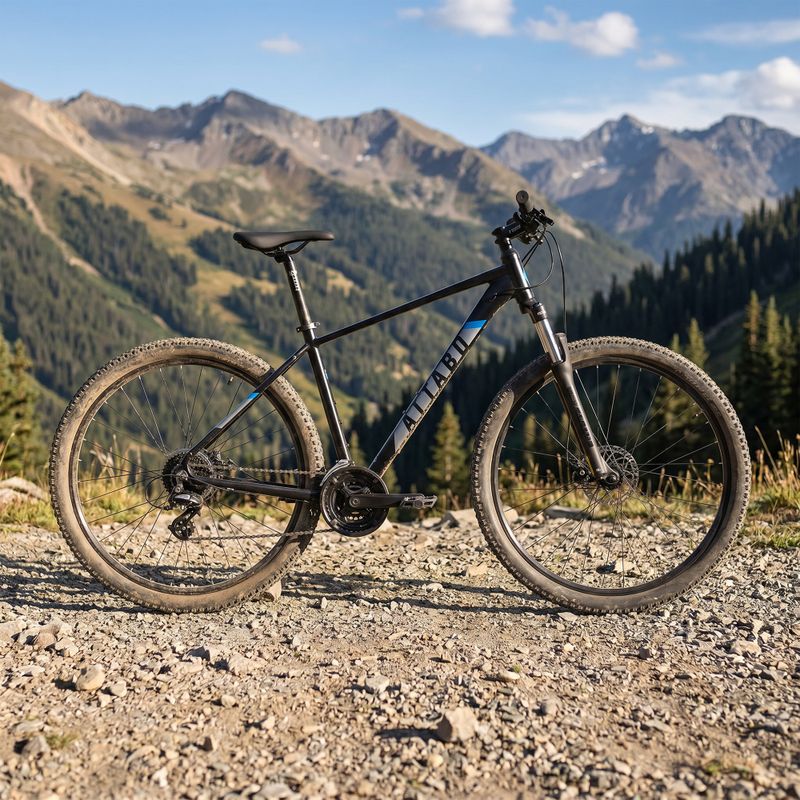 ATTABO ALPE 2.0 29" Herren-Mountainbike schwarz 3