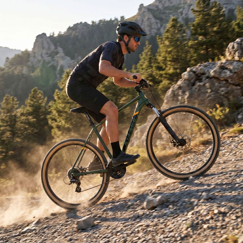 ATTABO Herren-Mountainbike ALPE 2.0 29" tanwall grün 4