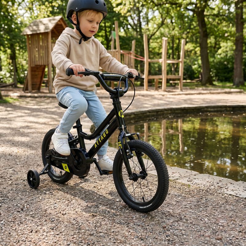 Kinderfahrrad ATTABO KNACK 14" schwarz 5