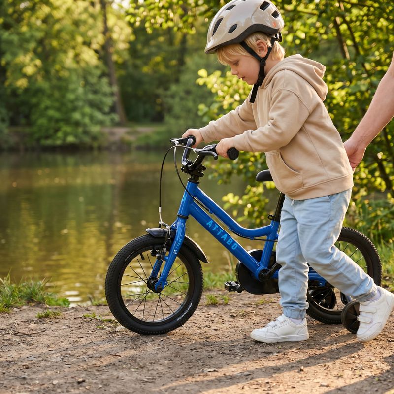 Kinderfahrrad ATTABO KNACK 14" blau 3