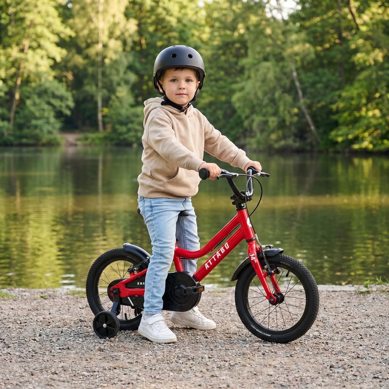 Kinderfahrrad ATTABO KNACK 14" rot 4