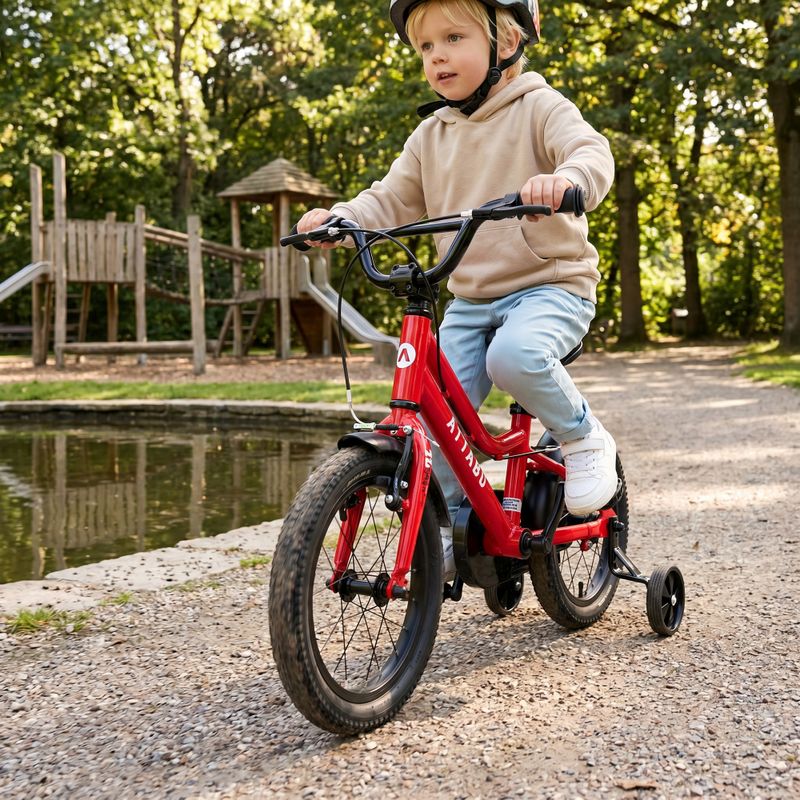 Kinderfahrrad ATTABO KNACK 14" rot 7
