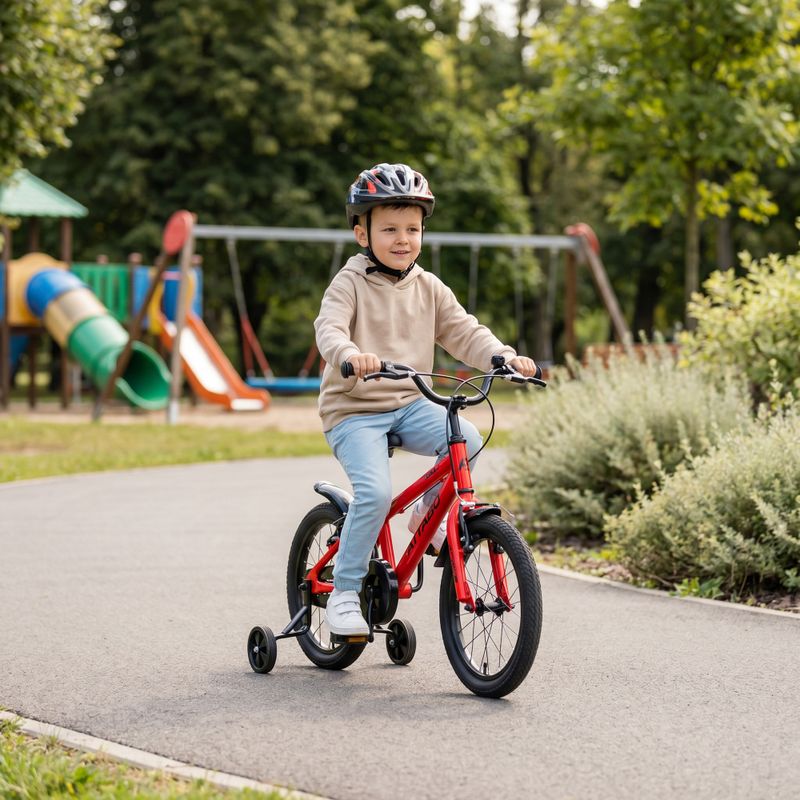 Kinderfahrrad ATTABO KNACK 16" rot 3