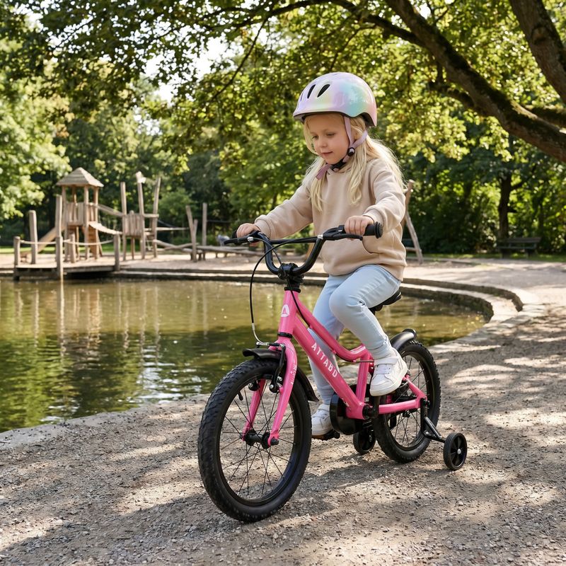 Kinderfahrrad ATTABO KNACK 16" rosa 4