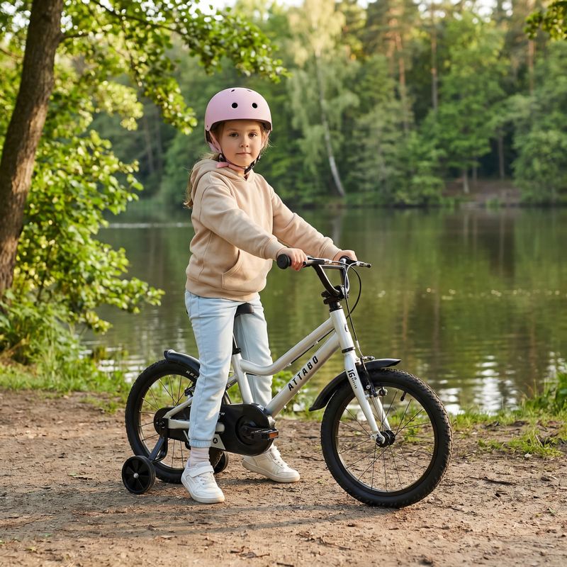 Kinderfahrrad ATTABO KNACK 16" silber 5