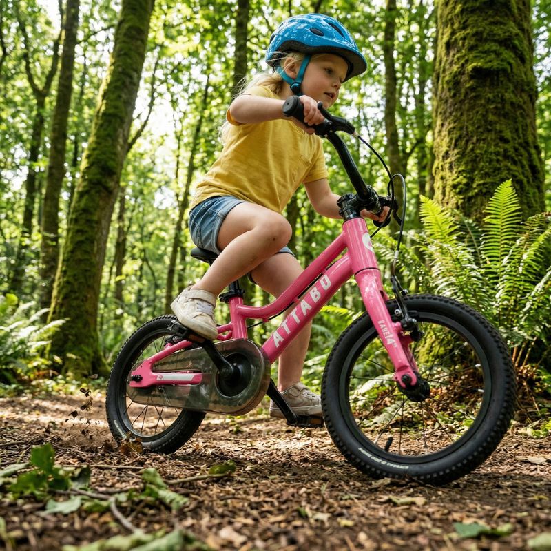 Kinderfahrrad ATTABO EASE 14" rosa 3