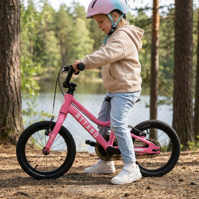 Kinderfahrrad ATTABO EASE 14" rosa 6