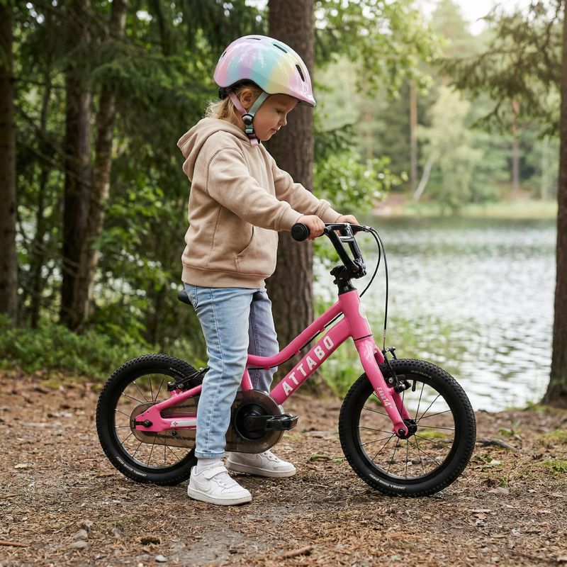Kinderfahrrad ATTABO EASE 14" rosa 7