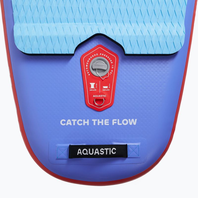 Board SUP AQUASTIC Perth Pro 11'2" Allround blau 12