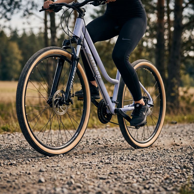 Damen Crossrad ATTABO SANO 3.0 28" weiß 5