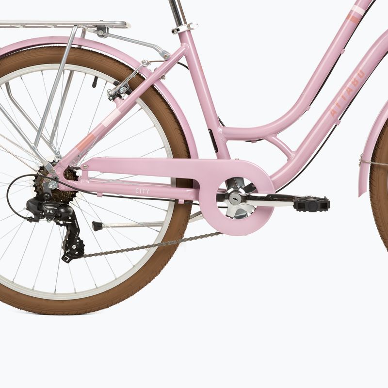 Jugend Stadt Fahrrad ATTABO CITY 26" rosa 5