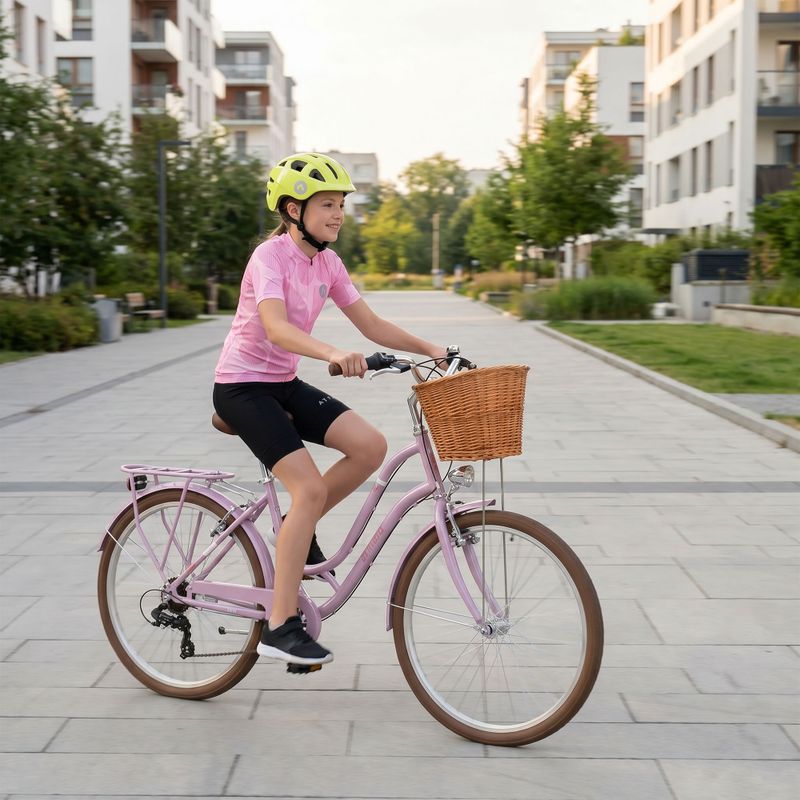 Jugend Stadt Fahrrad ATTABO CITY 26" rosa 5