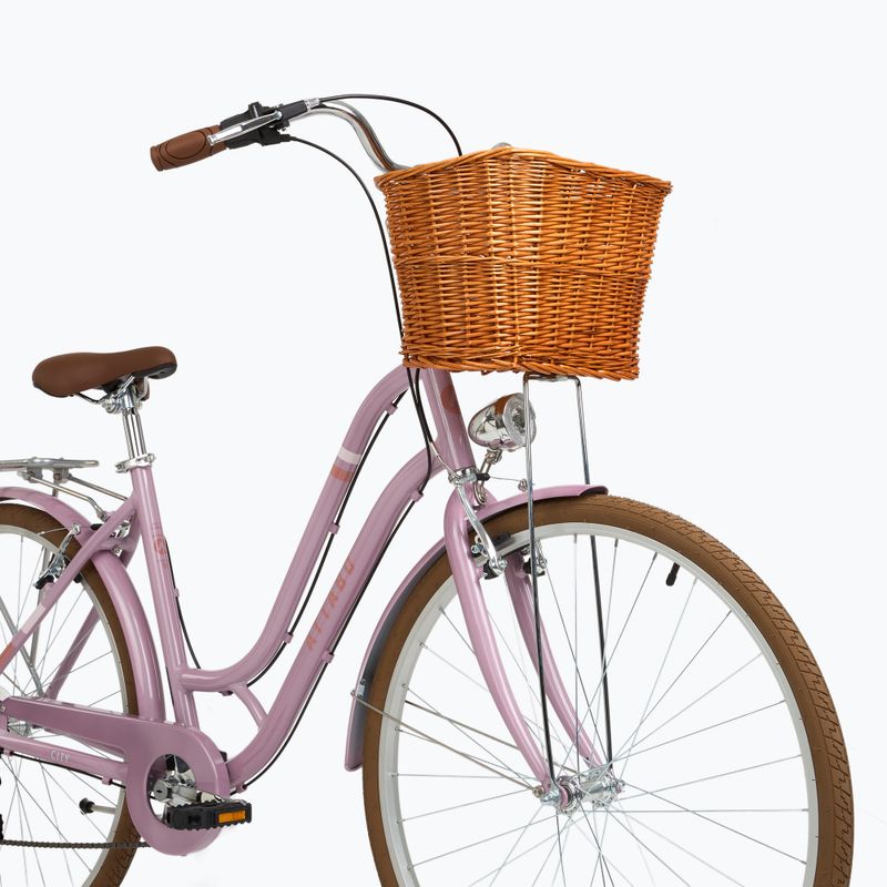 Frauen Stadt Fahrrad ATTABO CITY 28" rosa 4