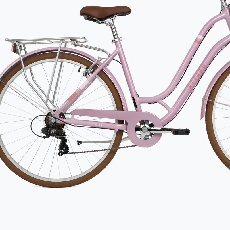 Frauen Stadt Fahrrad ATTABO CITY 28" rosa 5