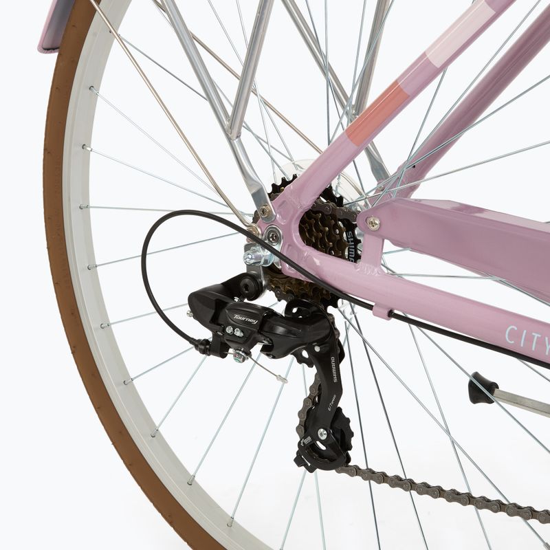 Frauen Stadt Fahrrad ATTABO CITY 28" rosa 7