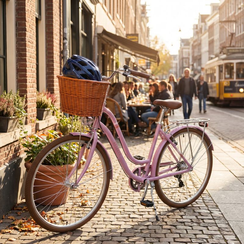 Frauen Stadt Fahrrad ATTABO CITY 28" rosa 18