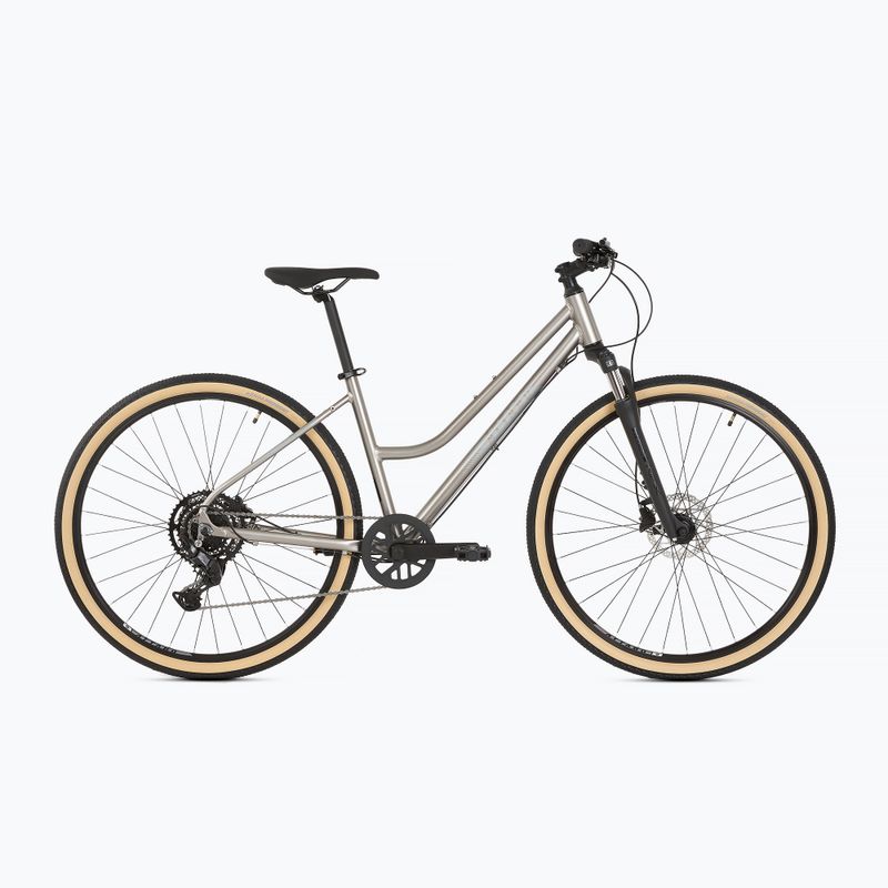 Damen Crossrad ATTABO SANO 4.0 28" grau