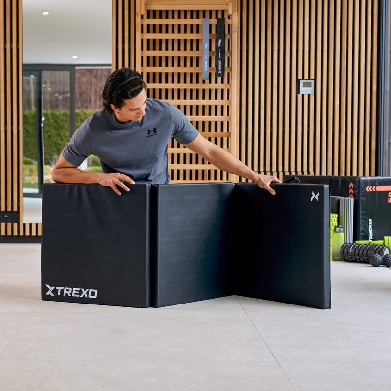 Gymnastikmatte XTREXO Schwarz 11