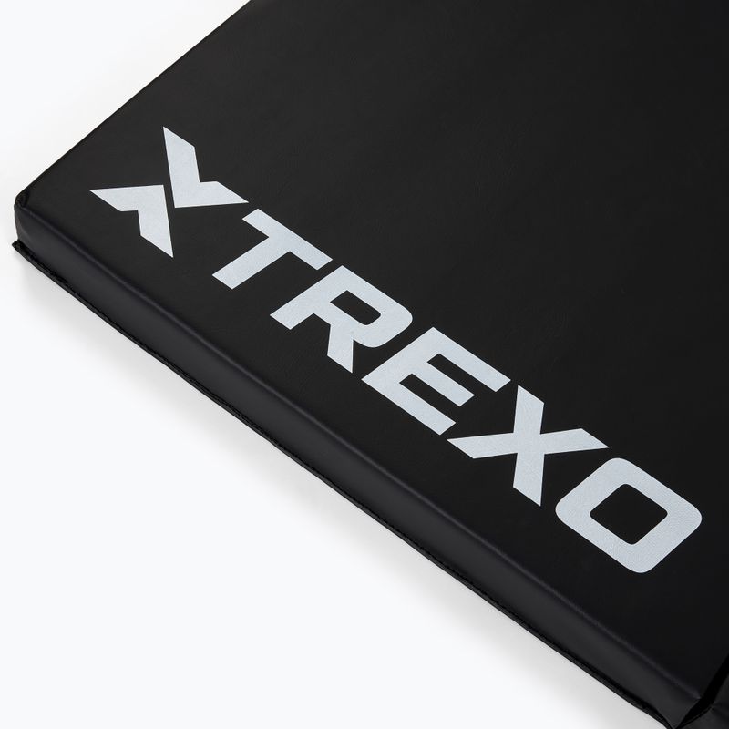 Gymnastikmatte TREXO faltbar groß Schwarz 7
