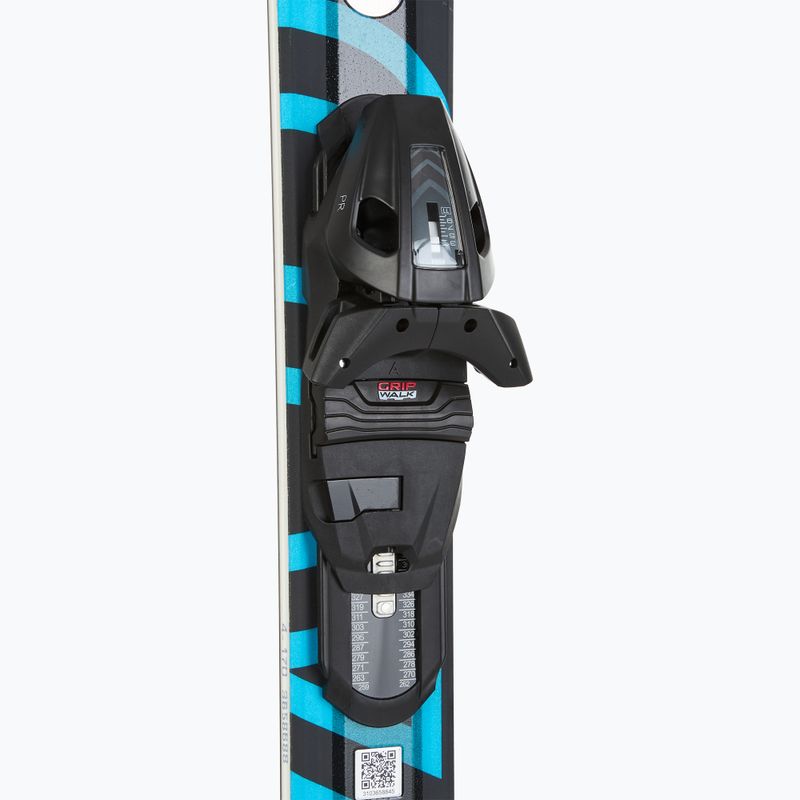 Abfahrtski HEAD Shape e-V8 SW AMT-PR + Schnürung Protector PR 11 GW anthracite/blue 4