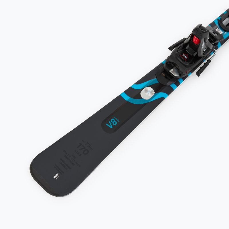 Abfahrtski HEAD Shape e-V8 SW AMT-PR + Schnürung Protector PR 11 GW anthracite/blue 7