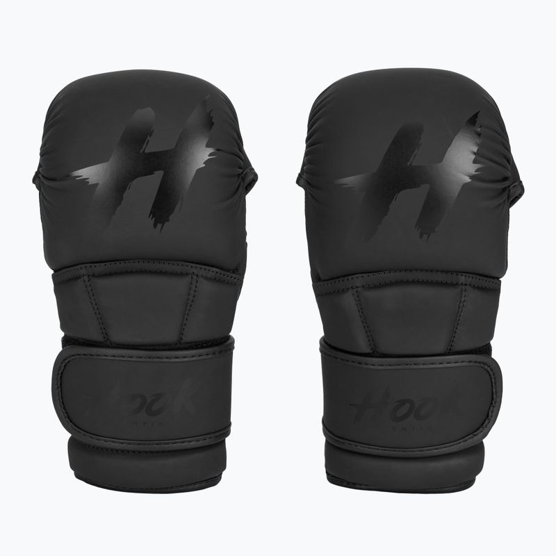 MMA HOOK FIGHTING Sparring Handschuhe TX0-B4M0014 schwarz 3