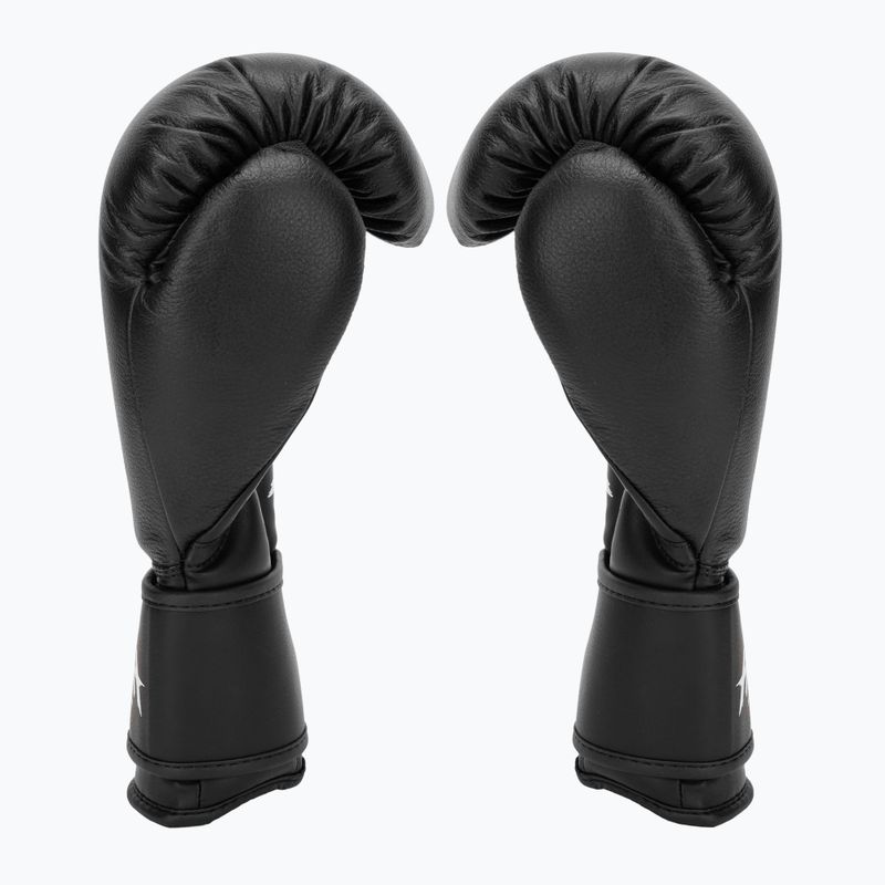 HOOK FIGHTING Ready to Fight Leder Boxhandschuhe schwarz 4