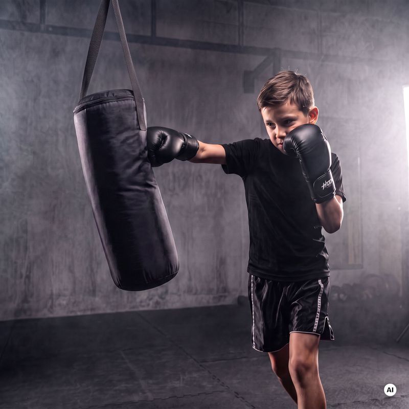 HOOK FIGHTING Kinder Boxset für das erste Training Schwarz 2