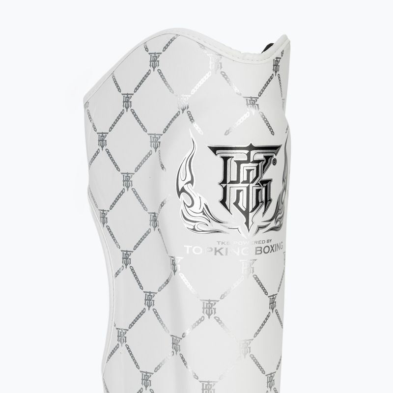 Schienbein- und Fußschützer Top King Chain white/silver 6