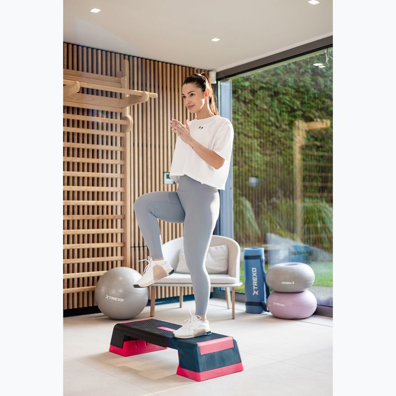XTREXO Aerobic Stepper TXO-B4W007 rosa 7