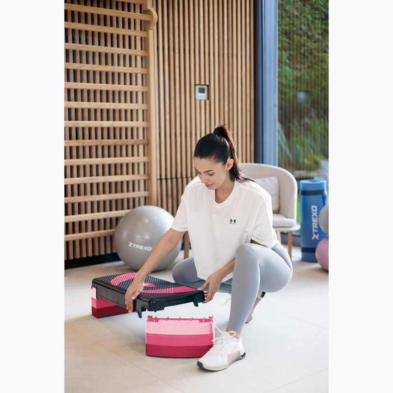 XTREXO Aerobic Stepper TXO-B4W009 rosa 4