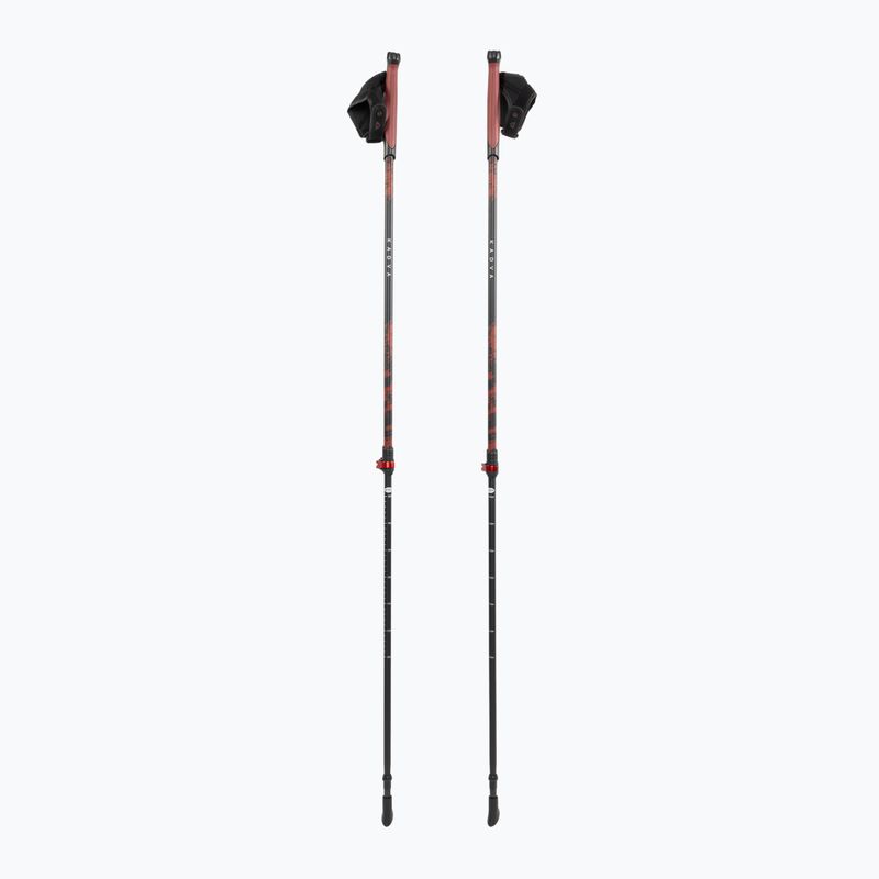 Nordic-Walking-Stöcke KADVA Halna verstellbar rot 3