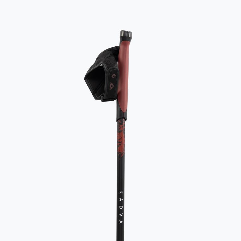 Nordic-Walking-Stöcke KADVA Halna verstellbar rot 5