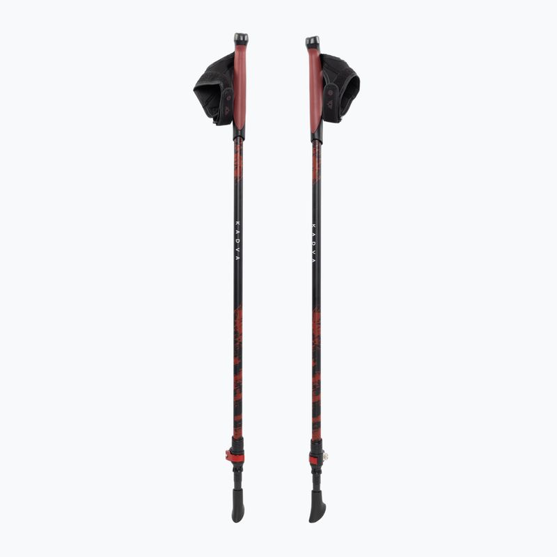 Nordic-Walking-Stöcke KADVA Halna verstellbar rot 10