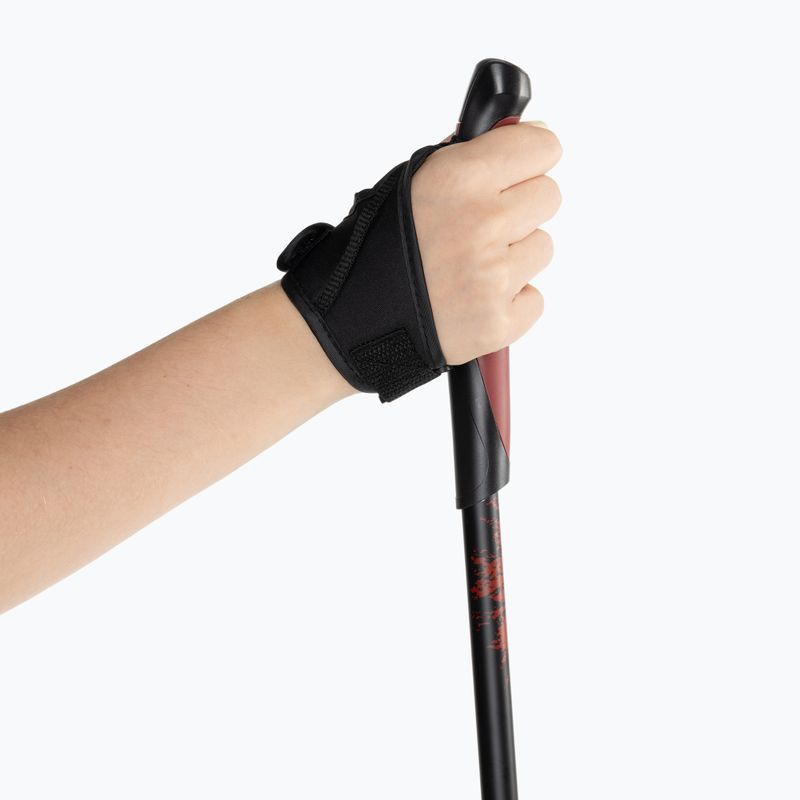 Nordic-Walking-Stöcke KADVA Halna verstellbar rot 4