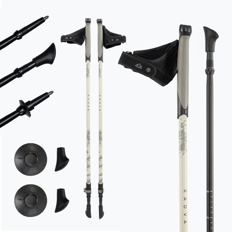 Nordic Walking Stöcke KADVA Halna verstellbar grün