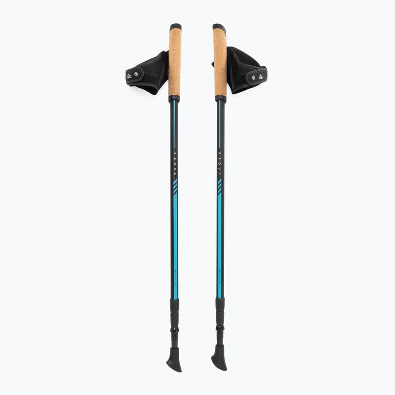 KADVA Luna Nordic Walking Stöcke blau 10