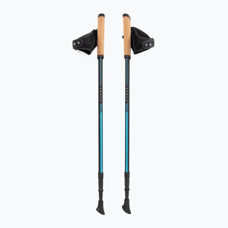 Nordic-Walking-Stöcke KADVA Luna verstellbar blau 10
