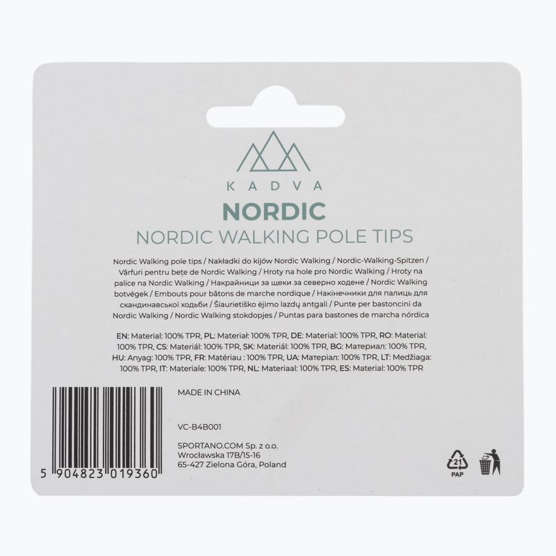 Aufsätze für Nordic-Walking-Stöcke KADVA Nordic schwarz 4