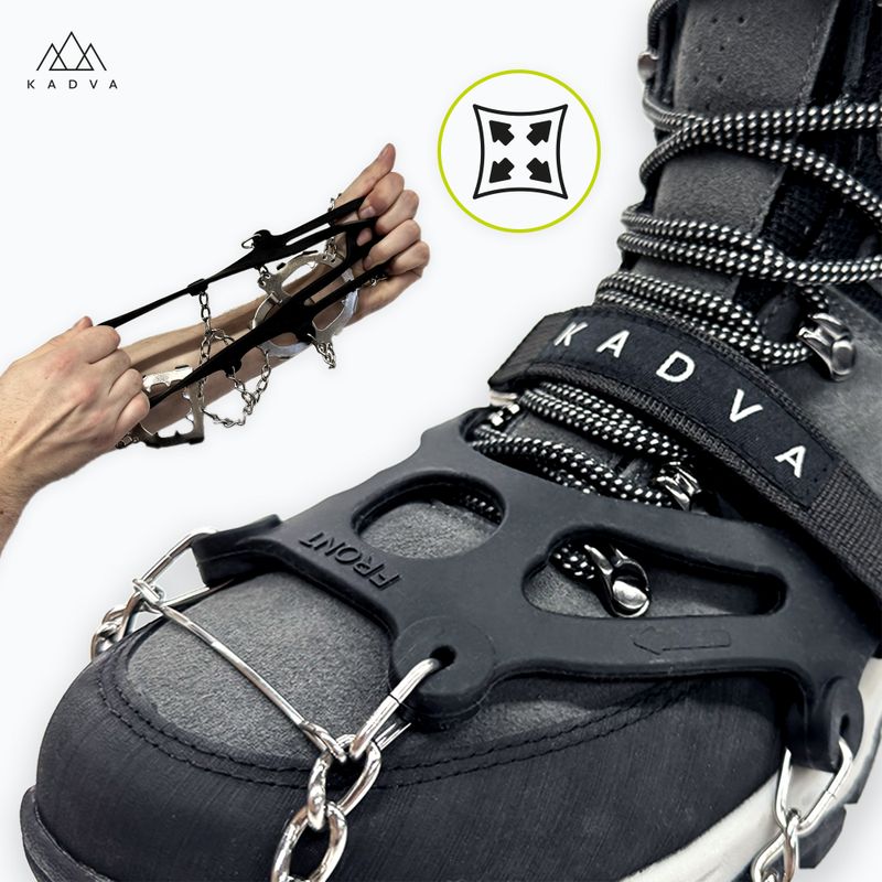 Schuhkrallen KADVA Cerro schwarz 6
