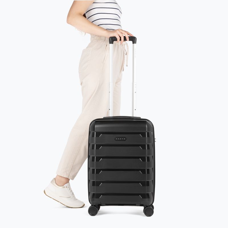 Kabinen-Reisekoffer KADVA Cayes 42 l schwarz 2