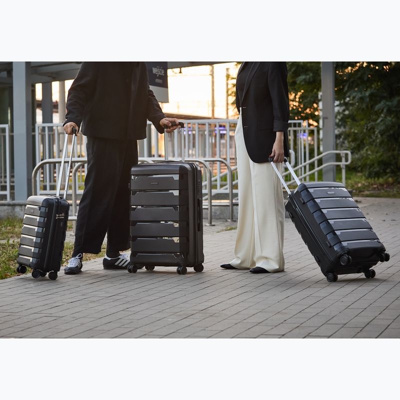 Großer Reisekoffer KADVA Cayes 113 l schwarz 20