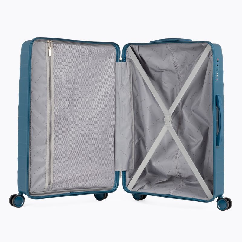 Großer Reisekoffer KADVA Sancho 113 l blau 6