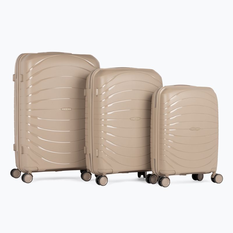 Kabinen-Reisekoffer KADVA Brava 40 l beige 13